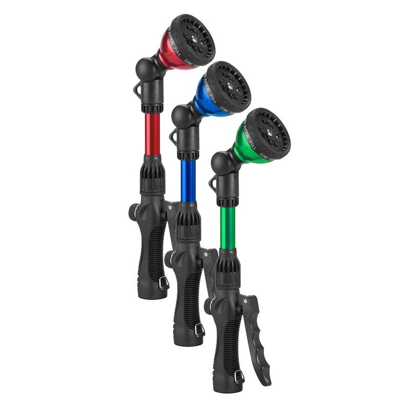 Orbit 14-Inch 10-Pattern Front Trigger Ratchet Head Wand, Color May Vary